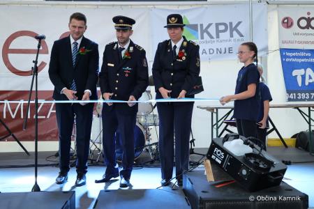 Slovesnost ob odprtju prizidka in prevzemu večnamenskega gasilskega vozila PGD Gozd (43)